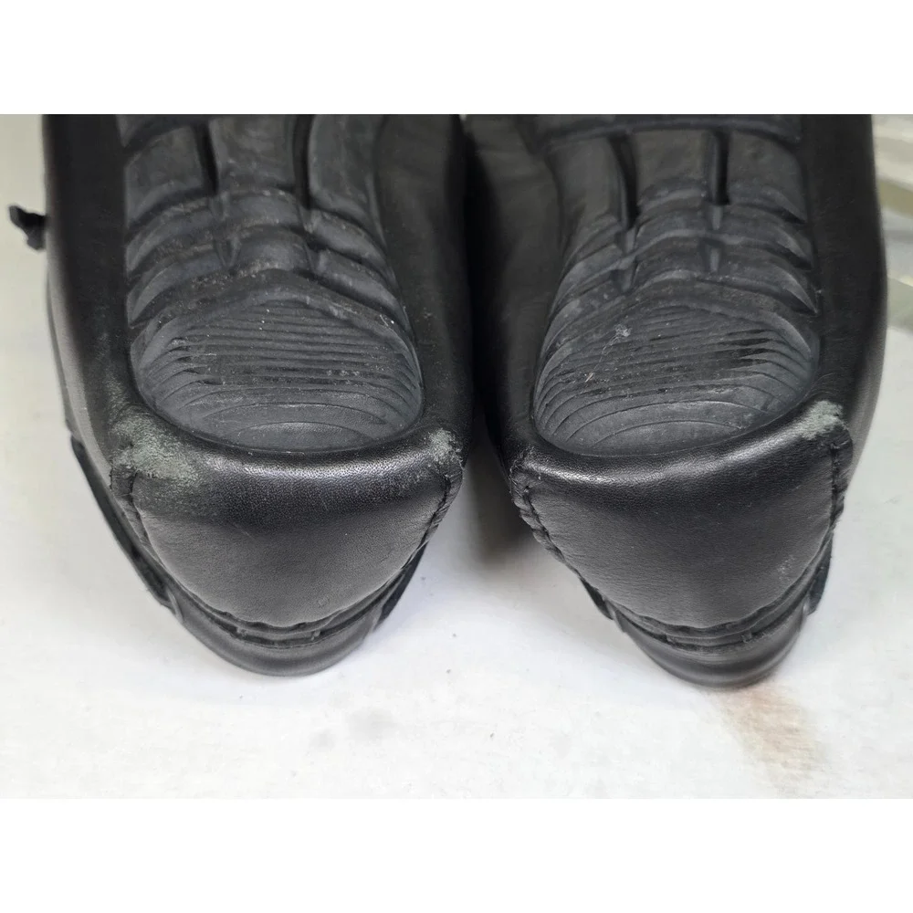 G.H. Bass Kis Men's Driving Loafers Size‎ 12 M Black Leather Slip On Boat Shoes